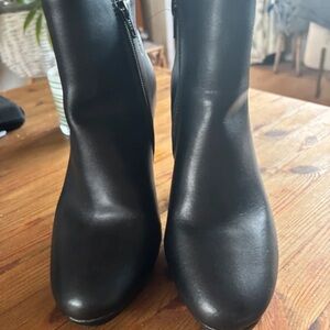 Sleek Black Ankle Boots for Women